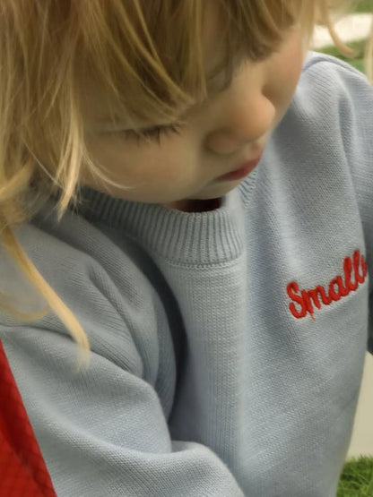 Blue Crew Knitted Sweater