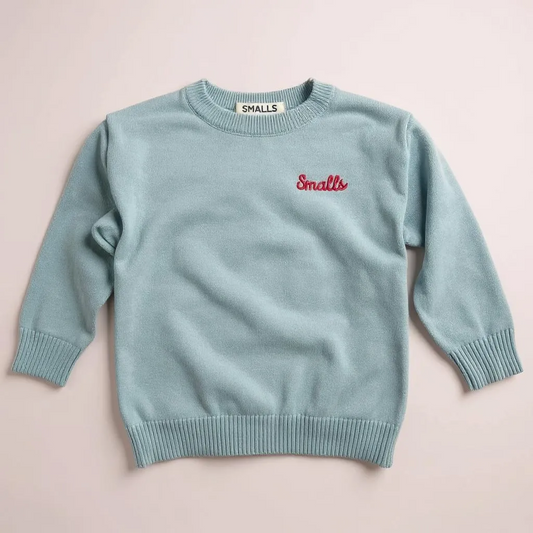 Blue Crew Knitted Sweater