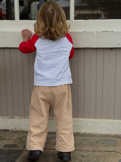 Raglan Red Tee